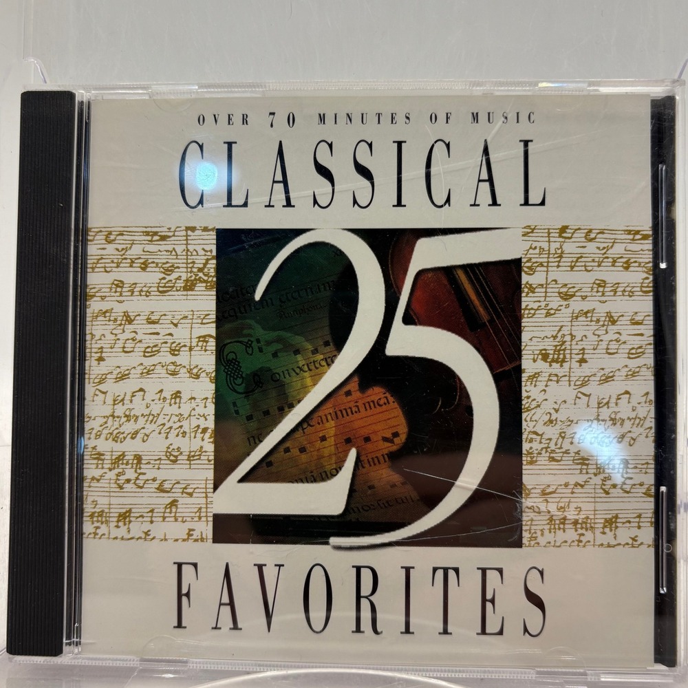 25 Classical Favorites CD Vox Cameo Classics ACD 8807 Mozart Bach Vivaldi 1996